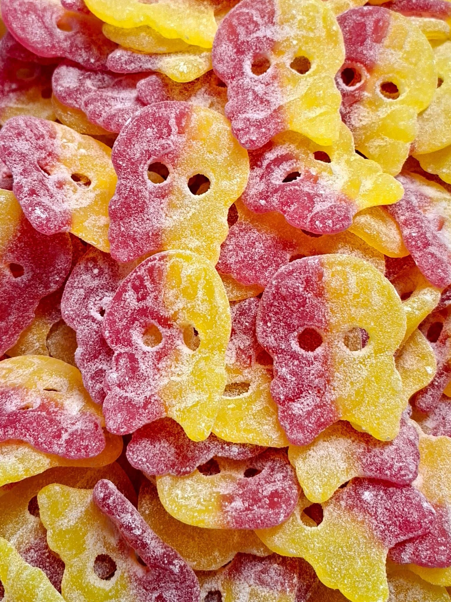 Bub’s crâne citron / framboise 💀 x6