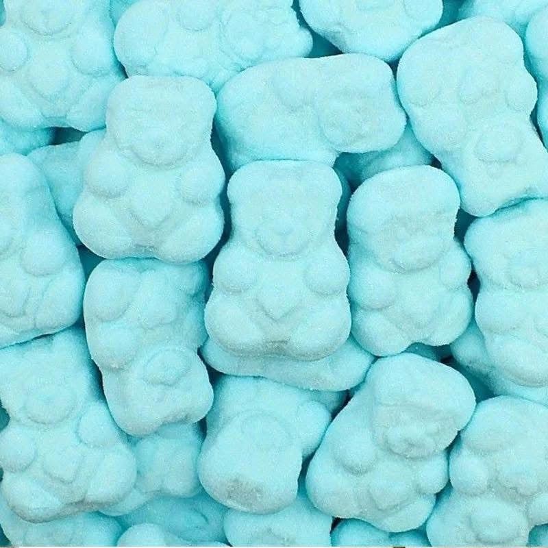 Ourson bleu marshmallow - 100g