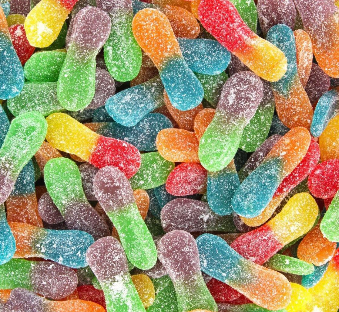 Mini langues fruits - 100g