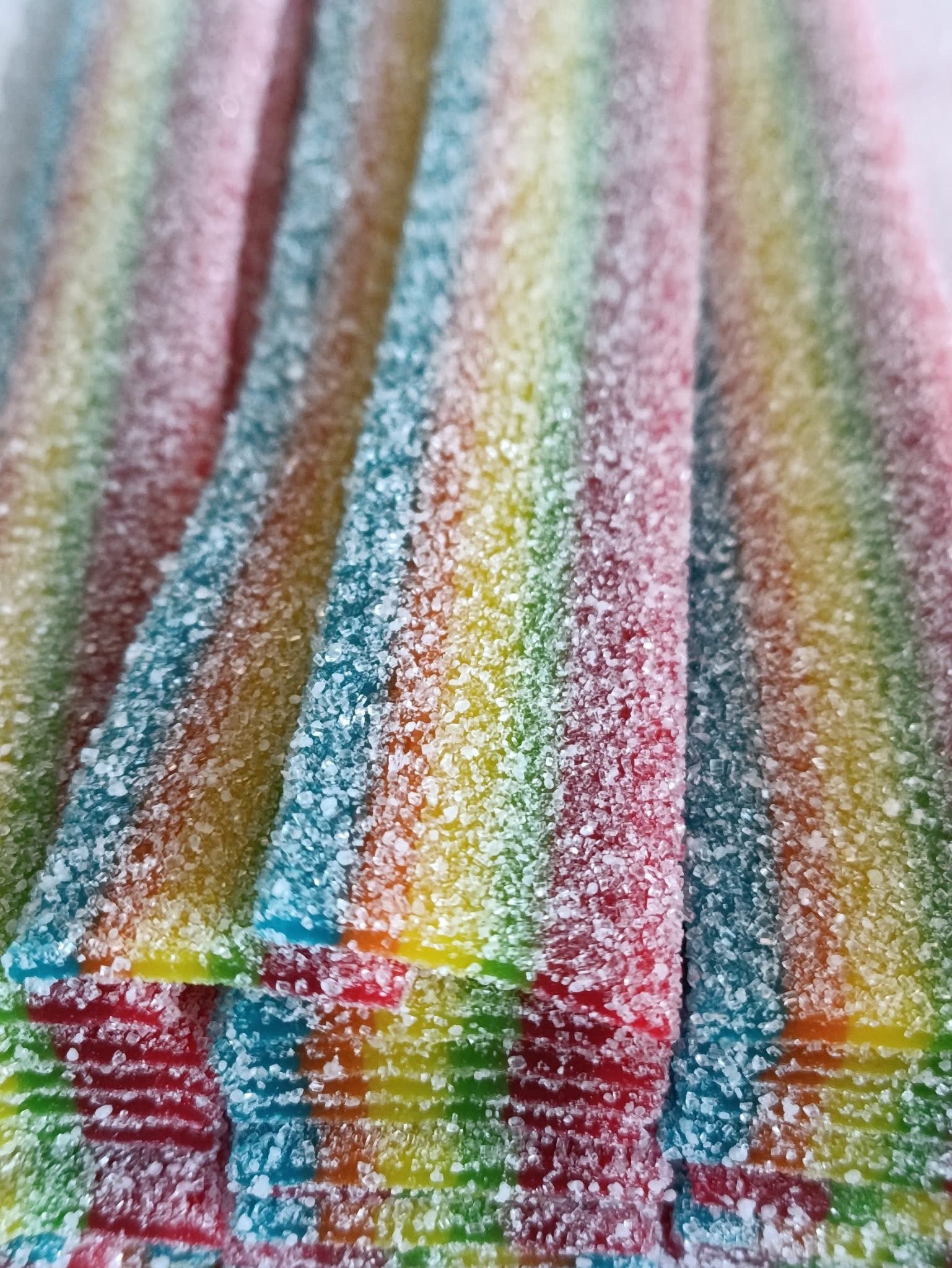 Tapis citrique arc-en-ciel ~13 cm - 100g