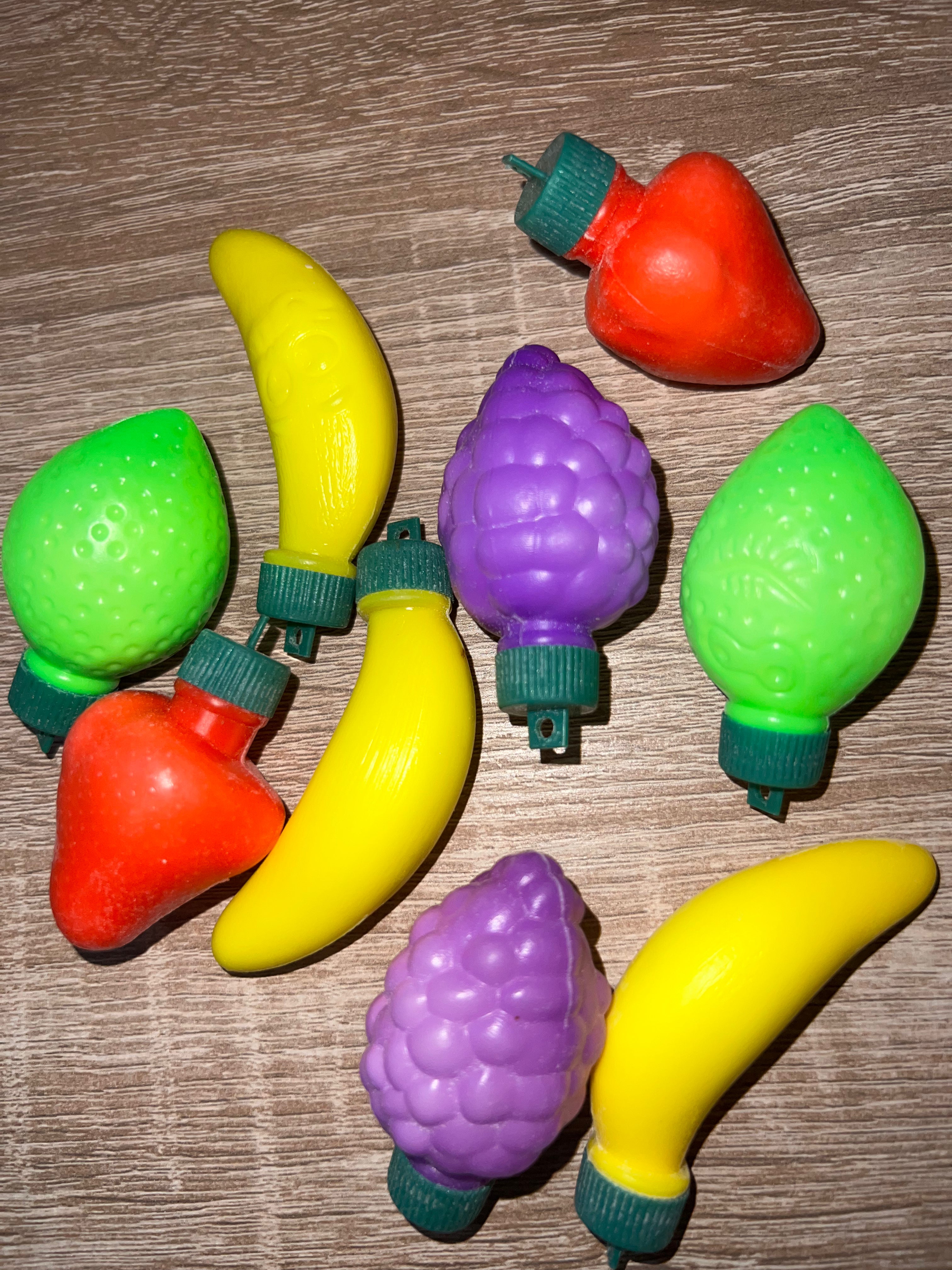 Bonbon en poudre – Fruits 🍓🍌🍇🍏 x1
