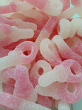 Tétine rose et blanc - 100g