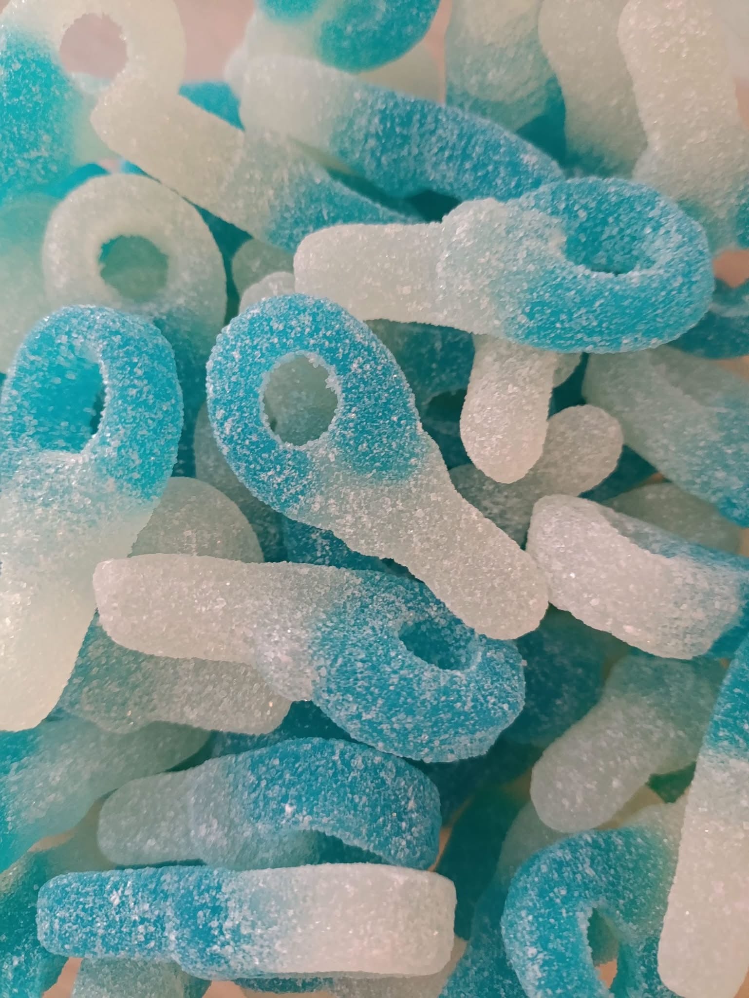 Tétine bleu et blanc - 100g